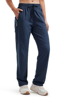Women's Hiking Pants Lightweight Quick Dry Cargo Pants Casual Safari Work Tra...