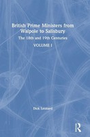 British Prime Ministers From Walpole To Salisbury | Dick Leonard | Buch | 2020