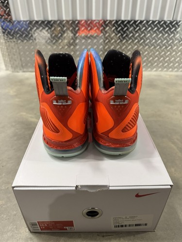 Nike LeBron 9 Big Bang 2022 Talla 10.5 SUPER LIMPIAS con Caja DH8006-800 Auténticas - Imagen 5 de 6
