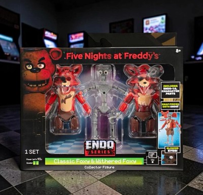Jazwares Five Nights at Freddy's Endo Series Classic + Withered Foxy 6'' Wave 1