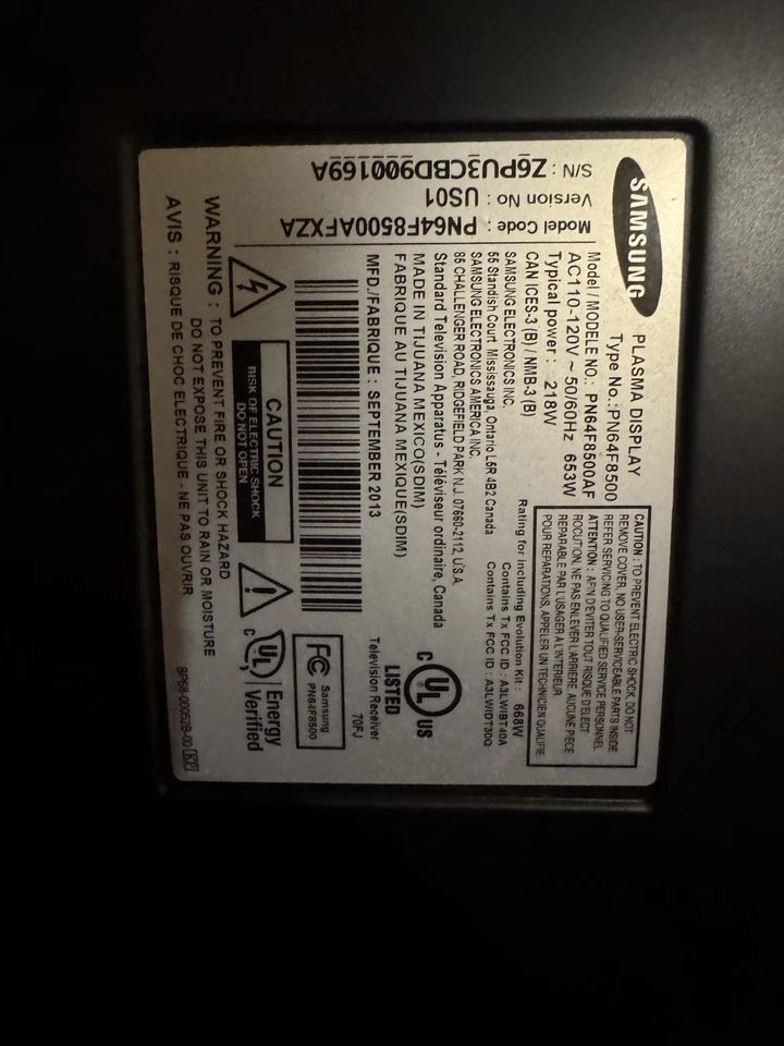 "Smart Tv Samsung 3D 64"" con sistema de seguridad" Foto 3 de 4