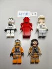 Lego Star Wars Lot of 5 Minifigures Clone and Rebel Figures - MINIFIG - LOT# 315