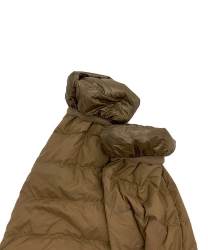 Montbell Superior Down Round Neck Button Jacket Men's Size XS Brown image 8