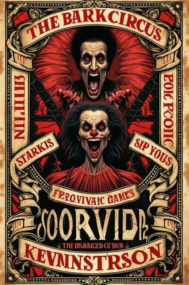 16656.Wall Decor Poster.Interior Art.Circus Freakshow Monster Evil Clowns