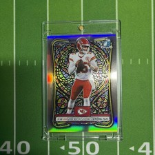 !!!!!!!2026 Bowman Patrick Mahomes II Etched In Glass Rare SSP case hit!!!!!!!!!