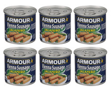 Armour Vienna Sausage Jalapeno Flavored 6 Pack