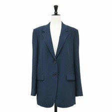 Theory Jacket Navy Blue Size: 0 (s) | 25 Spring Summer Straight Used BEEG-0