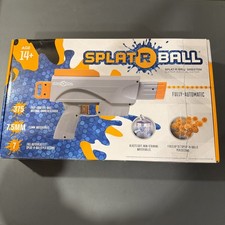 Splat R Ball SRB375M Water Ball Blaster Toy Gun Automatic/Rechargeable Open Box