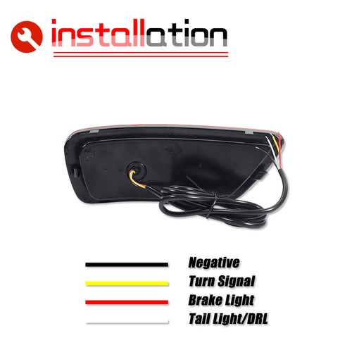 Reflectores traseros freno trasero giro único rojo LED para Jeep Grand Cherokee 2011-2021 - Imagen 9 de 12