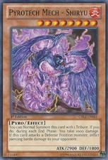 Pyrotech Mech - Shiryu - CBLZ-EN041 - Common - 1st Edition - Damaged