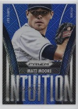 2014 Panini Prizm Intuition Blue Mojo Prizm /75 Matt Moore #9 g2u