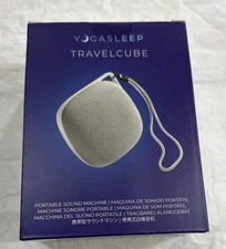 Yoga Sleep Travel Cube Portable Travel Sleep Sound Machine White NEW