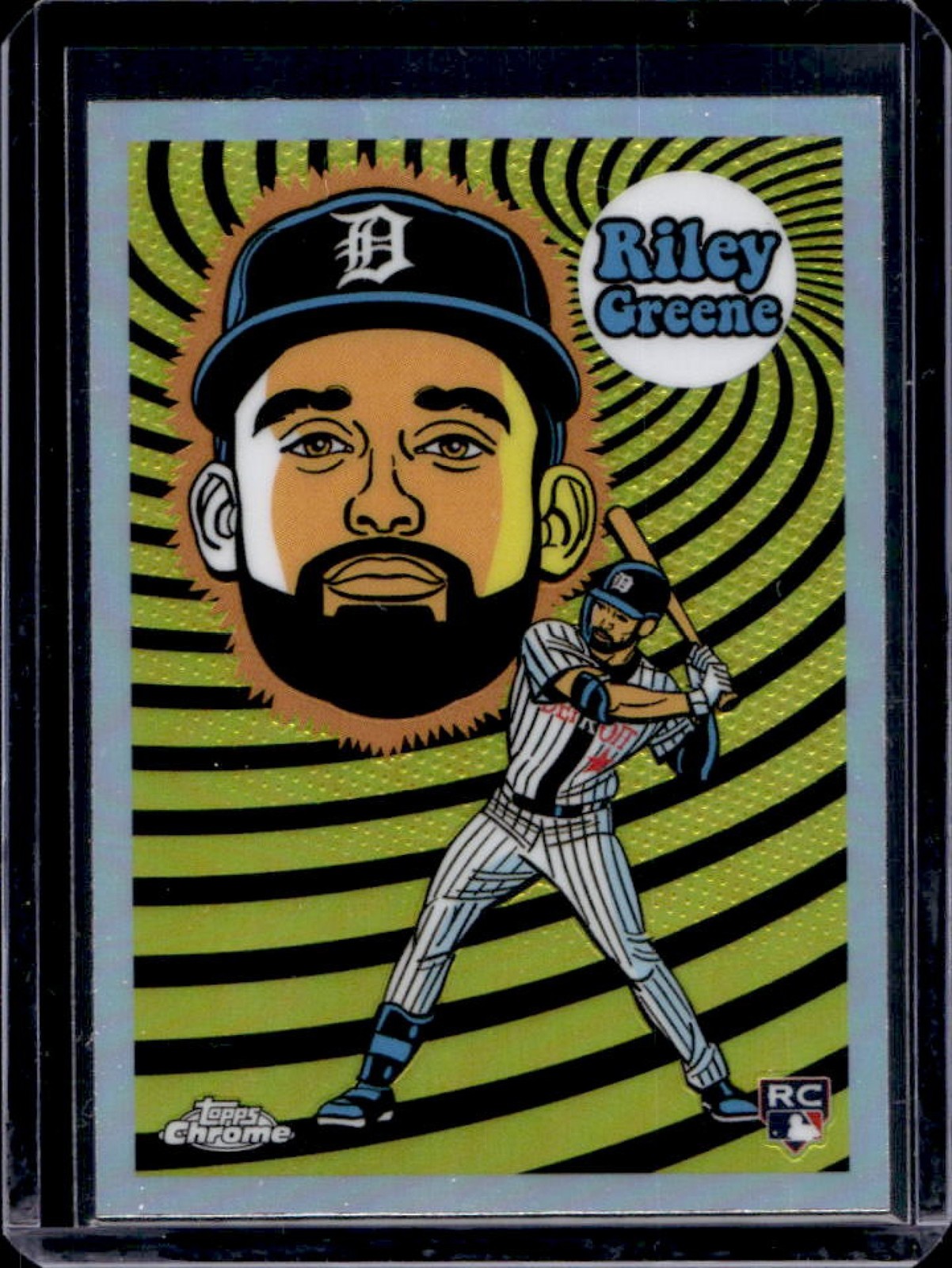 2023 Topps Chrome Riley Greene Ultraviolet All-Stars RC Rookie #UV-13 Tigers