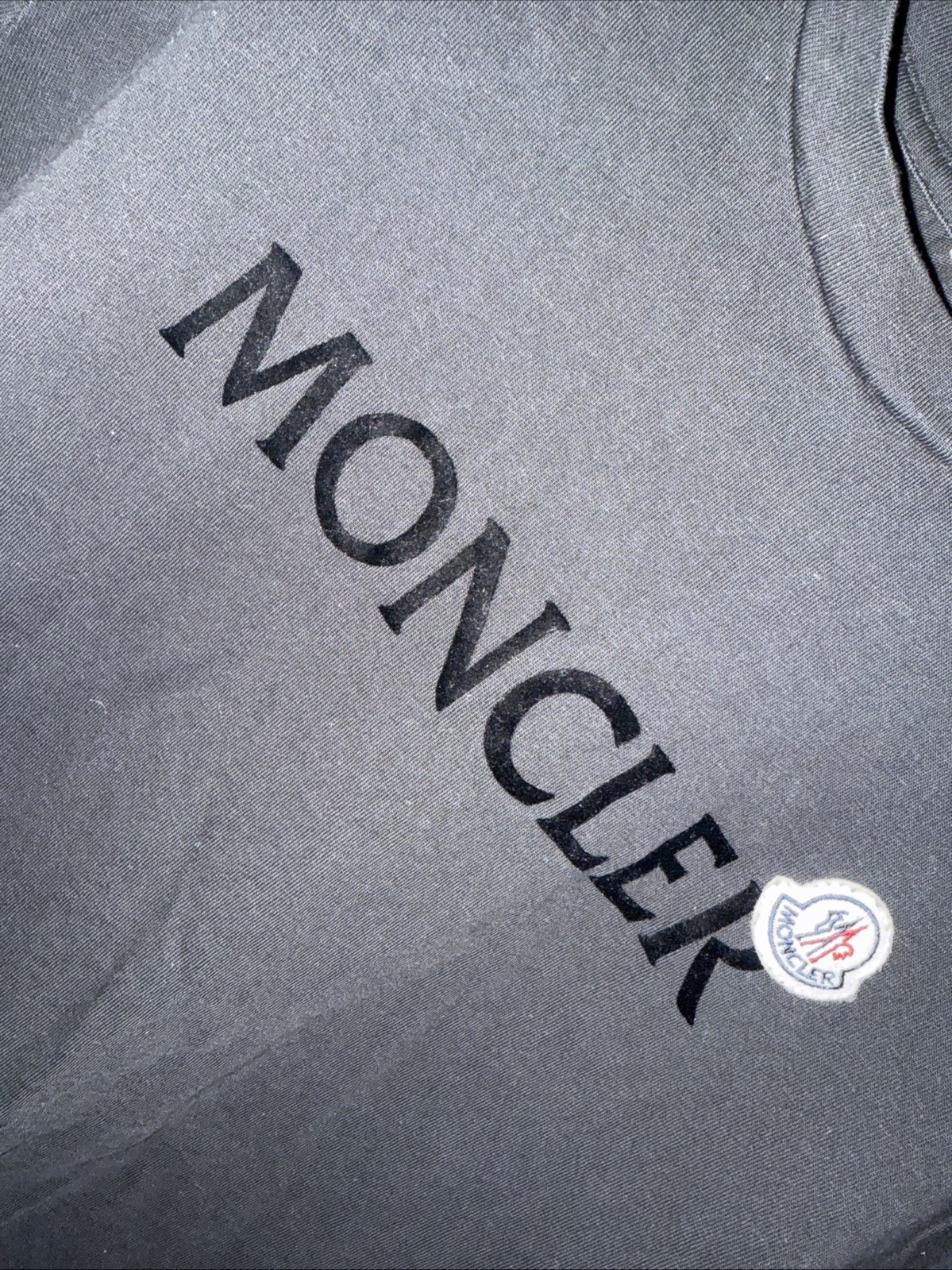 Moncler T Shirt Black 3xl thumbnail 4