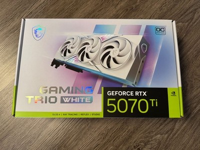 MSI RTX 5070 Ti Gaming Trio OC WHITE 16G - NVIDIA GeForce Wie Neu