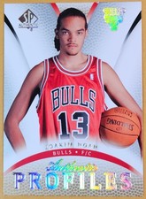 2007-08 Upper Deck SP Authentic Profiles Joakim Noah #AP-11 ROOKIE Chicago Bulls
