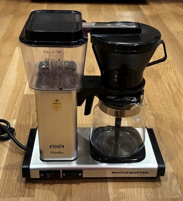 Technivorm Moccamaster KB Glass Carafe Coffee Maker Stainless Works Great Video