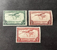 Belgian Congo 1934 Sc# C9-C10, C12 Airmail MLH FREE SHIPPING