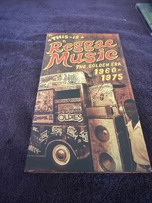 This Is Reggae Music: Golden Era 1960-1975 4xCD SET W/BOOKLET  Excellent