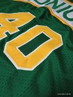 Shawn Kemp Seattle Super Sonics Throwback NBA Jersey signed AUTO Inscriptions — photo 6