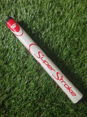 ORIGINAL SuperStroke Tour 1.0 Zenergy rot weiß Golf Putter GRIFFFREIES BAND