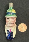Vintage 1930 s Dick Tracy Milk Glass Figural Light Bulb Non Working