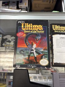 Ultima Quest Of The Avatar (Nintendo NES) Complete in Box CIB