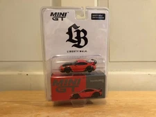 MINI GT 1/64 Toyota GR86 LB*NATION RHD in Red, LBWK Store Exclusive #885
