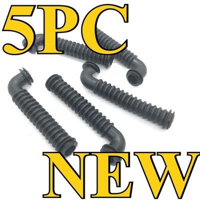 20x20mm 5Pcs Wire Protection Door Tube Rubber Car Wiring Harness Fast Shipping