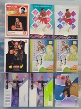 2018-19 Panini Status 7 Trae Young Rookie RC+Threads&NBA Hoops Rookie RC. Lot 9