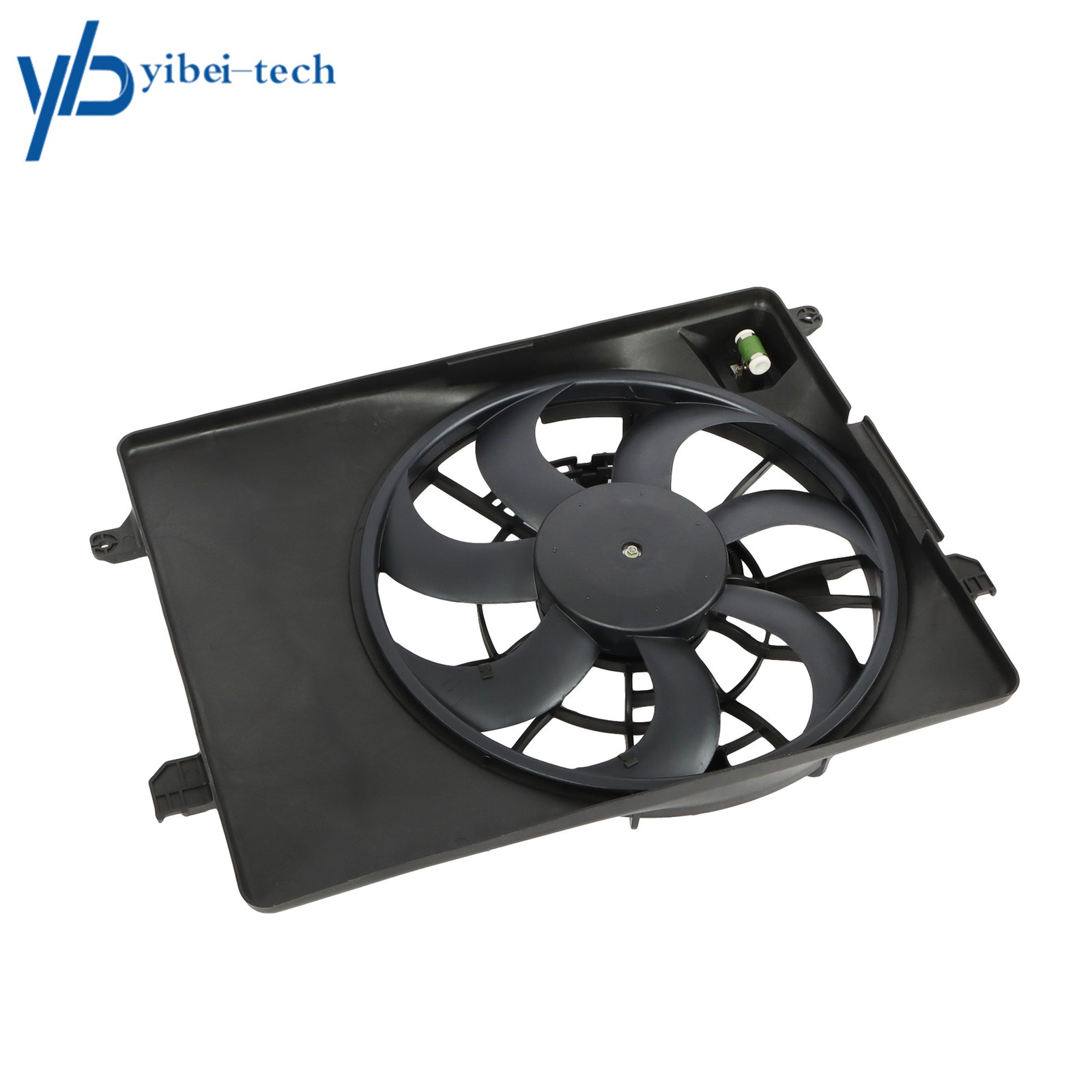Radiator Cooling Fan Assembly For 2010-15 Hyundai Tucson 11-16 Kia Sportage 2.4L