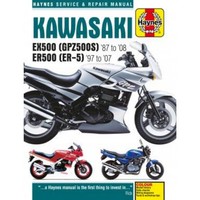 Kawasaki Motorrad EX500 Und ER500 (1987-2008) Reparaturanleitung Haynes