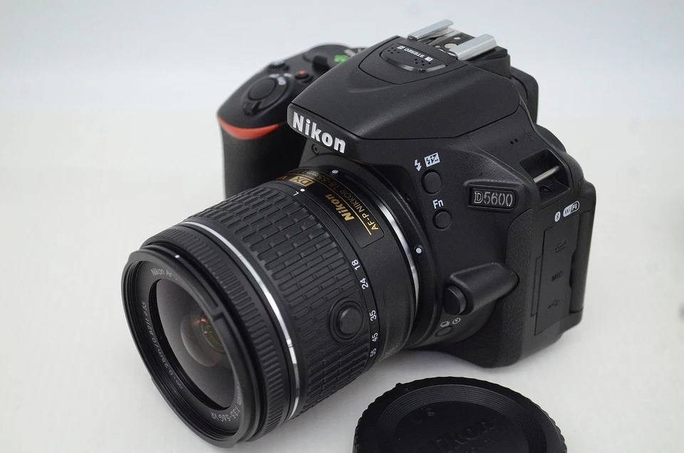 [50 shots] Nikon D5600 24.2MP Camera Black w/ AF-P DX 18-55mm VR Lens #251112h - Image 2 of 4