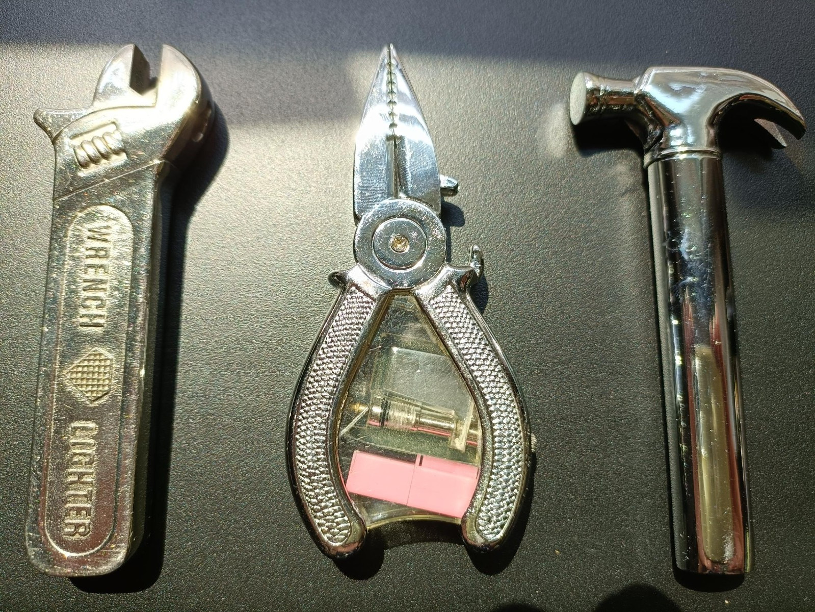 S: Pliers, Hammer And Wrench