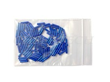 New MTB Road Bicycle Bike Derailleur Shift Cable End Caps 100 Pcs Blue