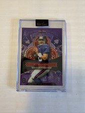 2026 Wild Card Eli Manning /4 5 Card Draw Stacked Deck Black Tie Edition