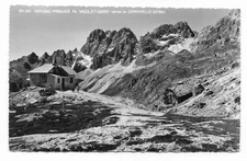 CARTOLINA RIFUGIO PREUSS AL VAJOLET FP NV  1947