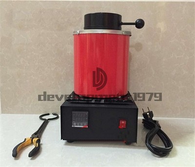 1pcs New 2kg   & Gold Pour Bar Digital Controller Automatic Melting Furnace #yi