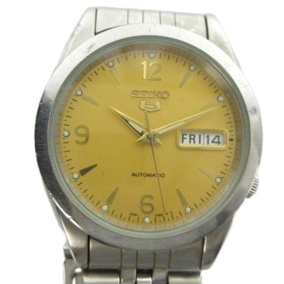 SEIKO 5 7S26-00X0 Automatic Day Date Watch Excellent JAPAN