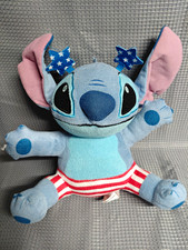 Disney Lilo  Stitch Stitch Plush Stuffed Animal Small 6-14in 2016 Striped