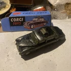 1960s Vintage Corgi Toys Riley Pathfinder Police Car And Box No 209 Spares Resto