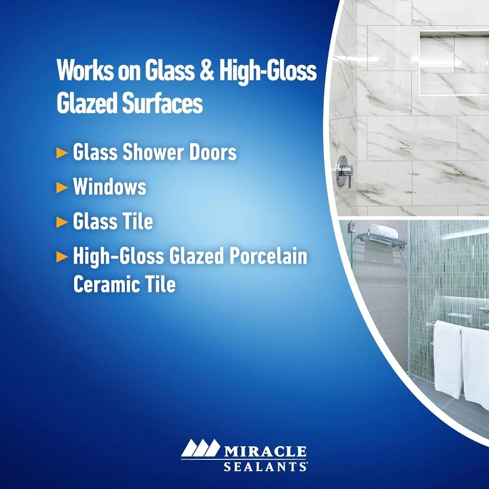 (Paquete de 5) Miracle Sealants 511 Azulejos de vidrio y sellador de puertas de ducha spray limpiador de 16 oz Foto 4 de 4