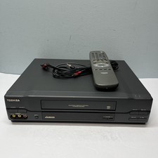 Toshiba VHS VCR Model M-661 w/Remote Cables Fully Tested Works VGC