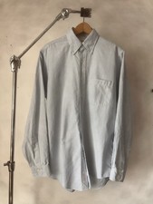Vtg 90s Brooks Brothers Oxford Shirt OCBD 15.5 35 Made In USA Stripped