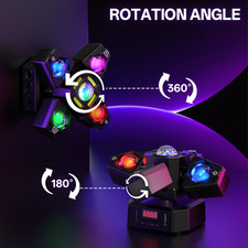 4 Arms Beam RGBW Magic Ball Stage Light 150W Moving Head Light DMX/RDM Disco