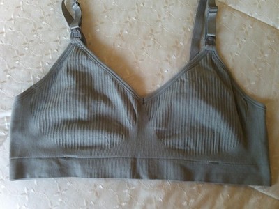 neuer Drop Cup Still Umstands BH Bralette Gr. XXL grau