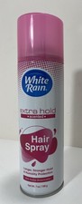 WHITE RAIN Extra Hold Hair Spray Scented with Active Botanicals 7 oz. - NEW