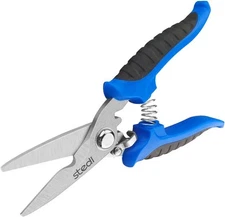 stedi Scissors Heavy Duty, Multipurpose Shears with Finely Serrated Blades,Easy 