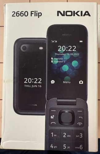 GenuineNokia 2660 Flip 4GPhone Unlocked, Big Buttons,  Dual Sim Mint Condition - Picture 2 of 3