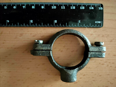 Georg Fischer Eisen schwarz Rohrmanschette, Rohrabstandshalter - 1'' x M10 - Stck 14